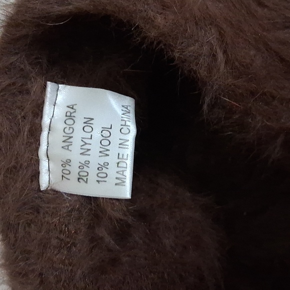 Angora Beret with Sequins main image 8